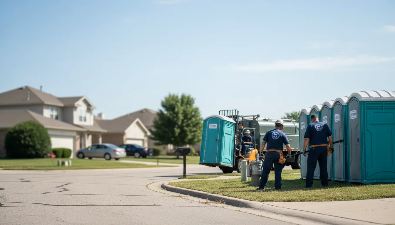 Porta Potty Rental in Redlands, CA near me